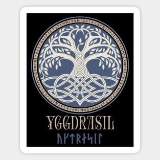 Norse Viking Tree of Life Pagan Yggdrasil Mythology Magnet